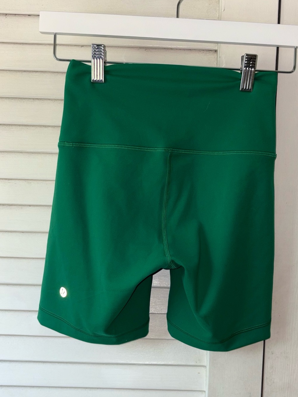 Lululemon Align High Rise Shorts 6" Size 4 Kelly Green Emerald - Picture 4 of 4